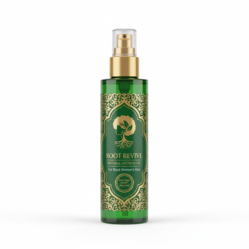 Black Women's Hair Growth Oil