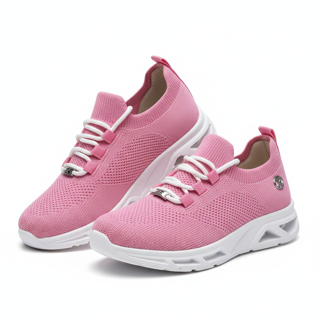 Women's Casual Shoes - Rose Pink